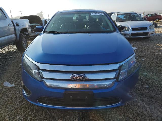 3FAHP0JA3CR449480 - 2012 FORD FUSION SEL BLUE photo 5