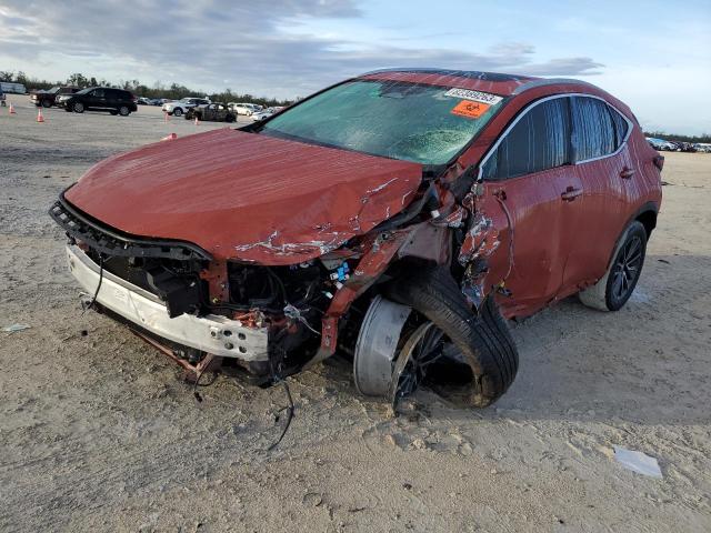 2T2GGCEZ6NC009586 - 2022 LEXUS NX 350 ORANGE photo 1