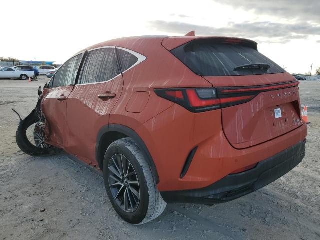 2T2GGCEZ6NC009586 - 2022 LEXUS NX 350 ORANGE photo 2