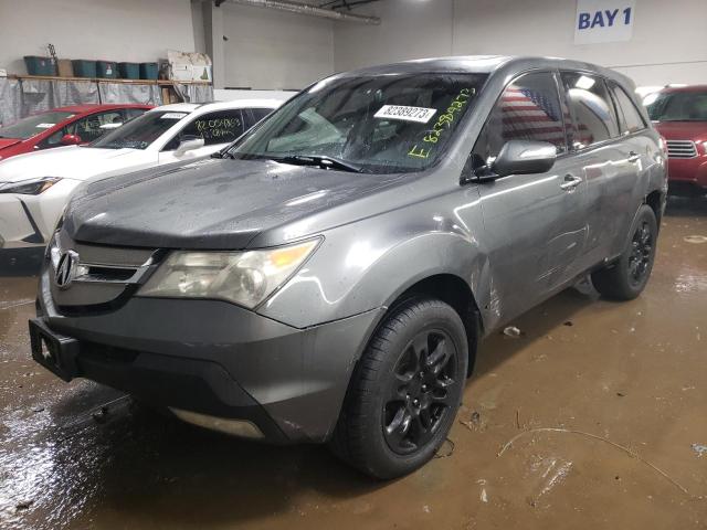 2HNYD28398H526940 - 2008 ACURA MDX TECHNOLOGY GRAY photo 1