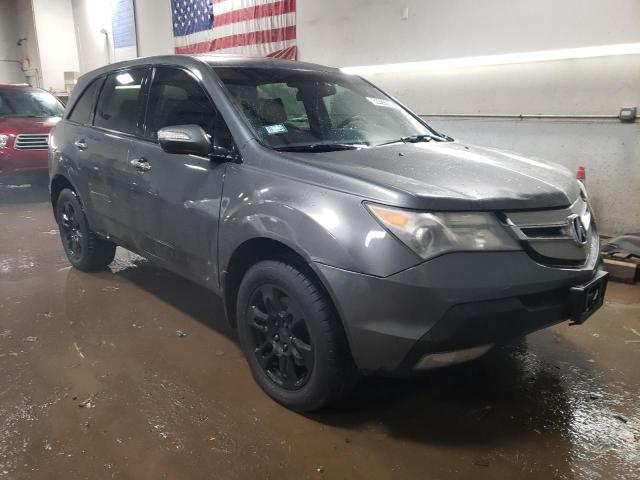 2HNYD28398H526940 - 2008 ACURA MDX TECHNOLOGY GRAY photo 4