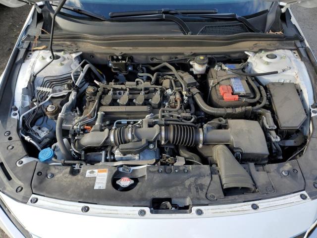 1HGCV1F57MA044313 - 2021 HONDA ACCORD EXL WHITE photo 11