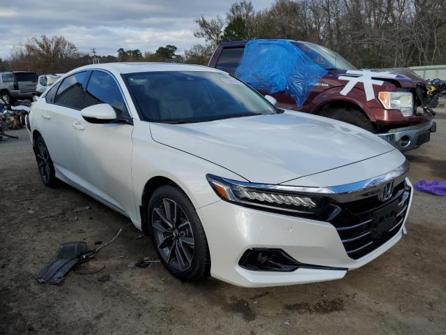 1HGCV1F57MA044313 - 2021 HONDA ACCORD EXL WHITE photo 4