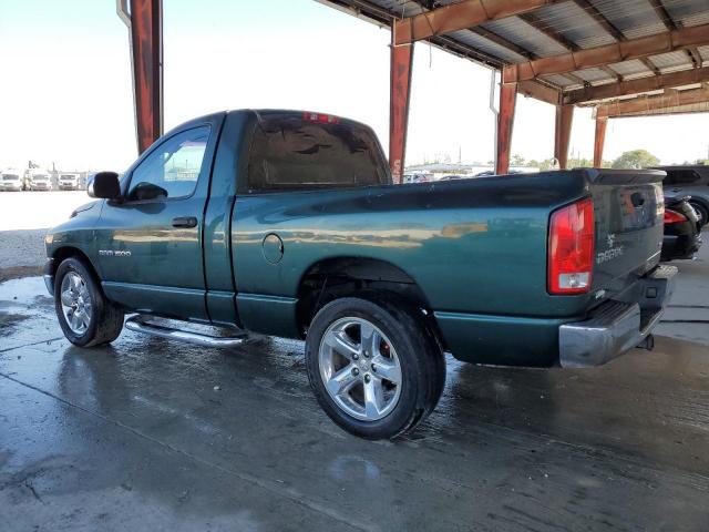 1D7HA16K12J170479 - 2002 DODGE RAM 1500 GREEN photo 2