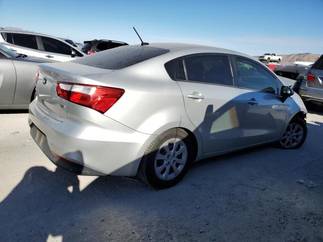 KNADM4A33G6564848 - 2016 KIA RIO LX SILVER photo 3