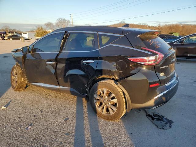 5N1AZ2MG6JN113173 - 2018 NISSAN MURANO S BLACK photo 2