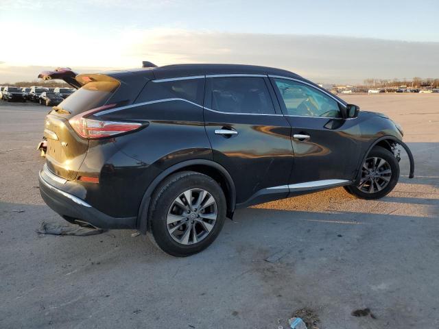 5N1AZ2MG6JN113173 - 2018 NISSAN MURANO S BLACK photo 3