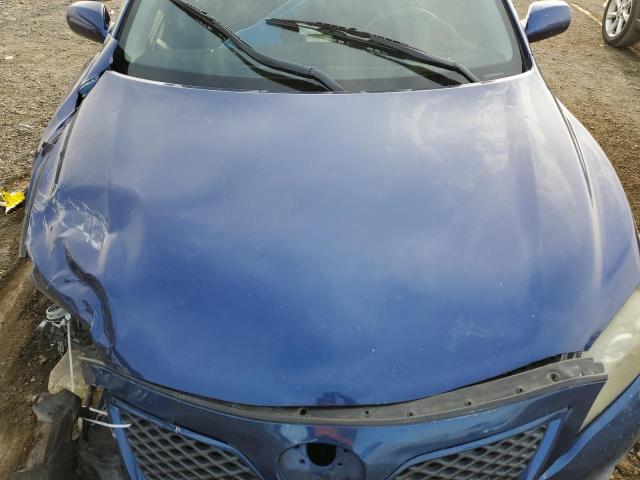 4T1BF3EKXBU702188 - 2011 TOYOTA CAMRY BASE BLUE photo 11