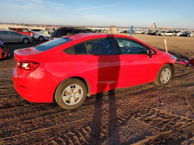 1G1BC5SM0J7166582 - 2018 CHEVROLET CRUZE LS RED photo 3