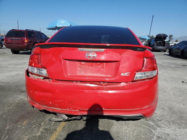 JTKJF5C77D3050660 - 2013 TOYOTA SCION TC RED photo 6