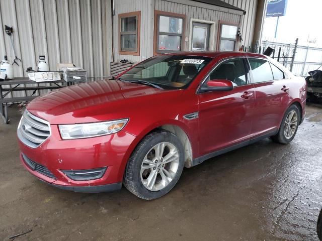 1FAHP2E86DG123779 - 2013 FORD TAURUS SEL BURGUNDY photo 1