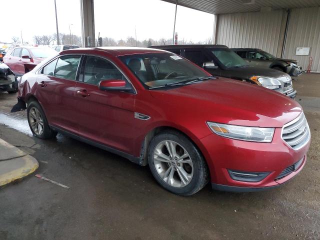 1FAHP2E86DG123779 - 2013 FORD TAURUS SEL BURGUNDY photo 4