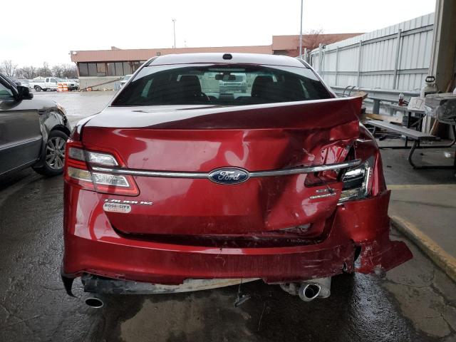 1FAHP2E86DG123779 - 2013 FORD TAURUS SEL BURGUNDY photo 6