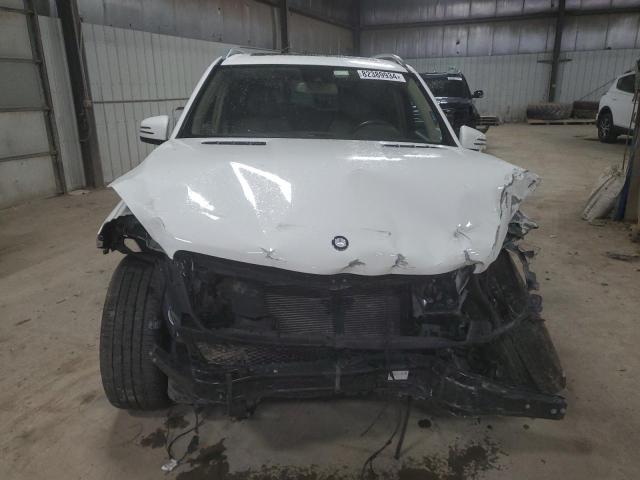 4JGDA5HB6FA591905 - 2015 MERCEDES-BENZ ML 350 4MATIC WHITE photo 5