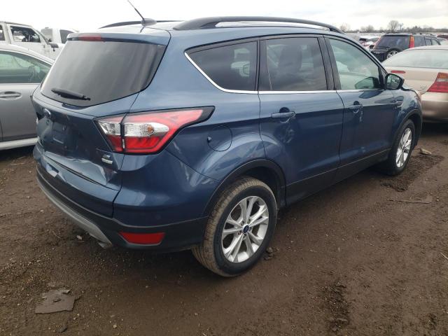 1FMCU0GD8JUC74109 - 2018 FORD ESCAPE SE BLUE photo 3