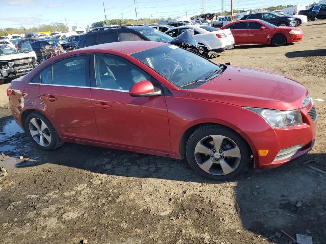 1G1PG5S91B7165061 - 2011 CHEVROLET CRUZE LT RED photo 4