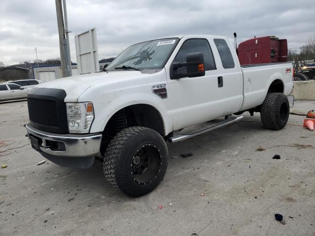 1FTSX21R18EC93452 - 2008 FORD F250 SUPER DUTY WHITE photo 1