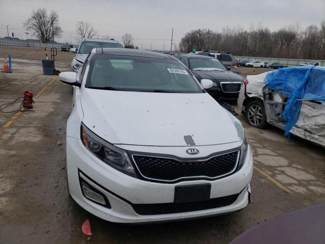 5XXGN4A79FG369093 - 2015 KIA OPTIMA EX WHITE photo 5