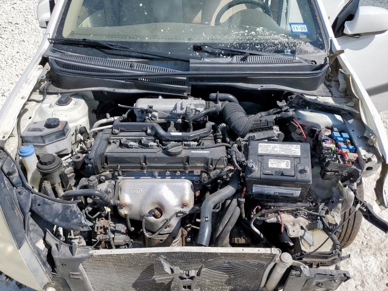 KNADE123576210520 - 2007 KIA RIO BASE WHITE photo 11