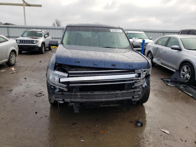 2FMGK5C84HBA02153 - 2017 FORD FLEX SEL BLUE photo 5