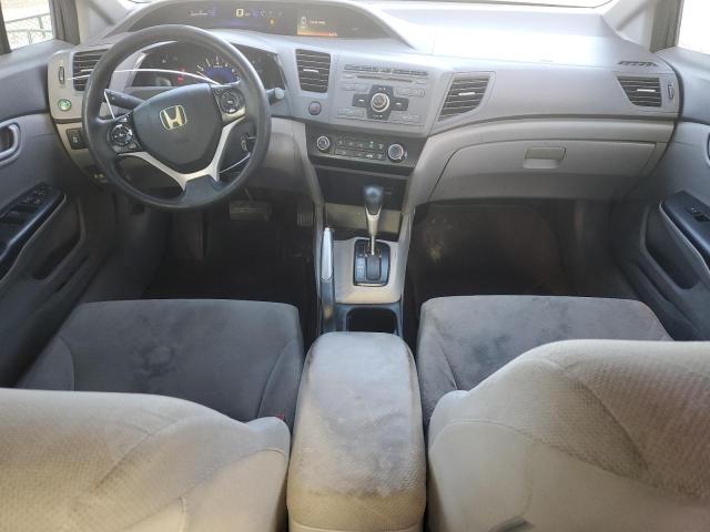 2HGFB2F50CH566597 - 2012 HONDA CIVIC LX GRAY photo 8