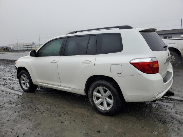 JTEBK3EH1A2154625 - 2010 TOYOTA HIGHLANDER WHITE photo 2