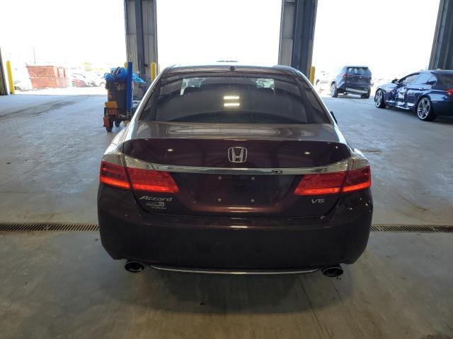 1HGCR3F87FA019232 - 2015 HONDA ACCORD EXL MAROON photo 6