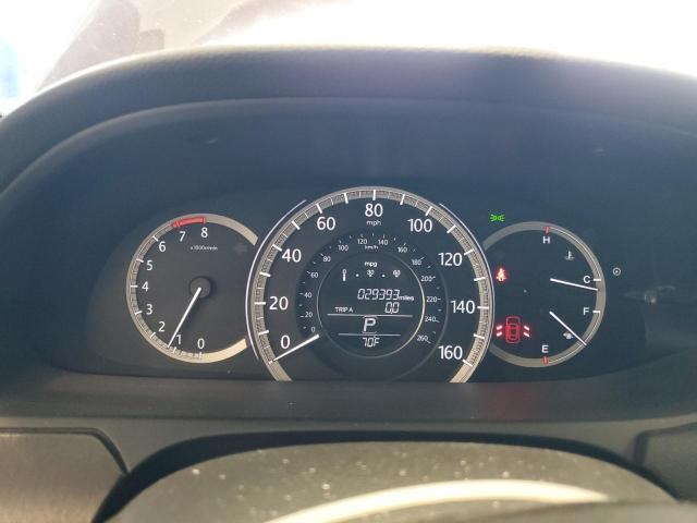 1HGCR3F87FA019232 - 2015 HONDA ACCORD EXL MAROON photo 9