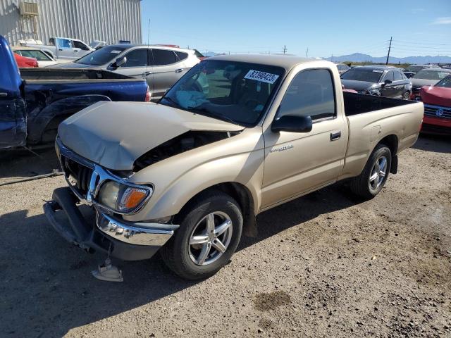 5TENL42N82Z082625 - 2002 TOYOTA TACOMA TAN photo 1