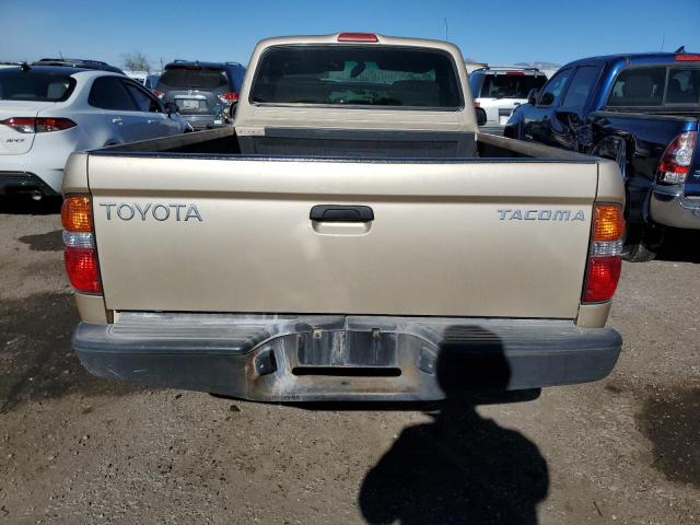 5TENL42N82Z082625 - 2002 TOYOTA TACOMA TAN photo 6