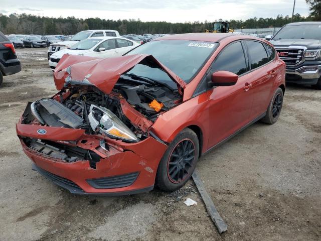 1FADP3K2XJL318954 - 2018 FORD FOCUS SE RED photo 1