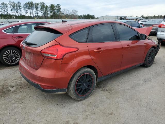 1FADP3K2XJL318954 - 2018 FORD FOCUS SE RED photo 3