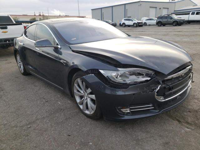 5YJSA1E26FF108350 - 2015 TESLA MODEL S Grafit foto 4
