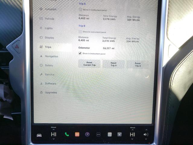 5YJSA1E26FF108350 - 2015 TESLA MODEL S Grafit foto 9