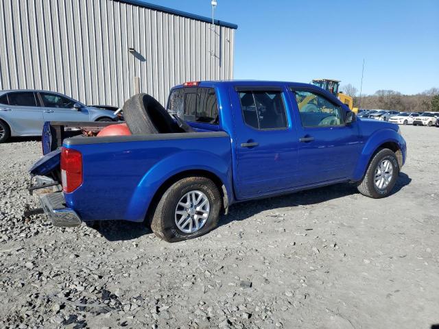1N6AD0ERXFN734279 - 2015 NISSAN FRONTIER S BLUE photo 3