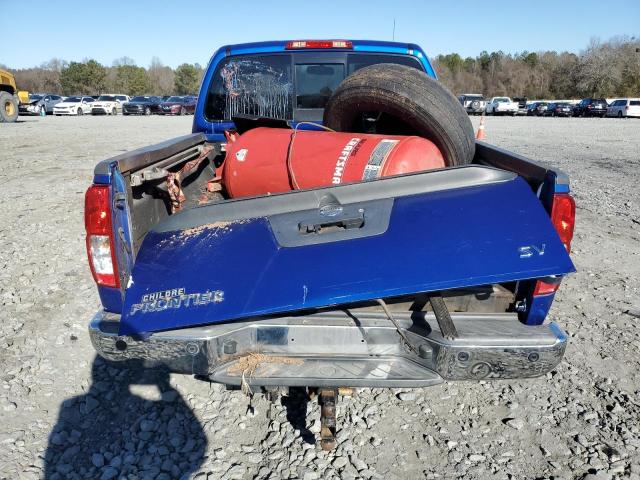 1N6AD0ERXFN734279 - 2015 NISSAN FRONTIER S BLUE photo 6