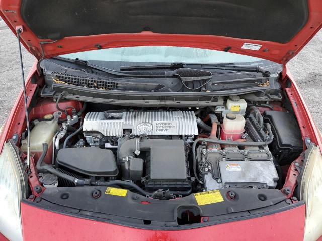 JTDKN3DU2A0142585 - 2010 TOYOTA PRIUS 红色 照片 11