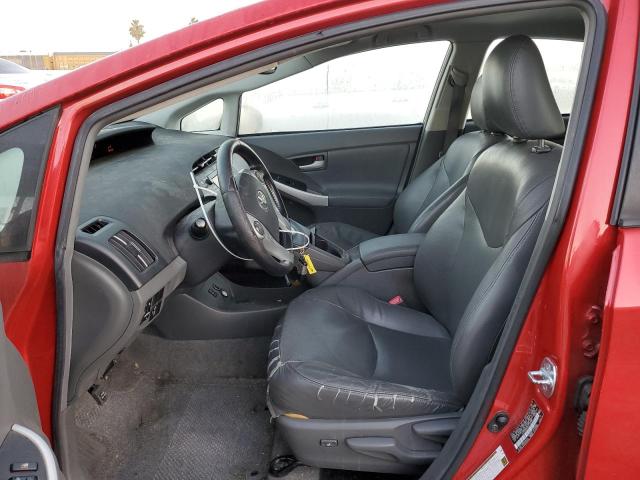 JTDKN3DU2A0142585 - 2010 TOYOTA PRIUS 红色 照片 7