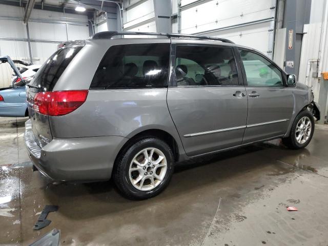 5TDBA22C45S053183 - 2005 TOYOTA SIENNA XLE GRAY photo 3