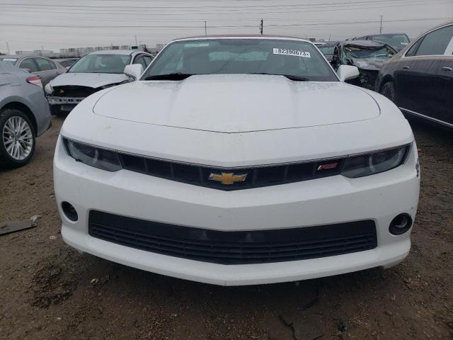 2G1FF3D39F9276022 - 2015 CHEVROLET CAMARO LT WHITE photo 5