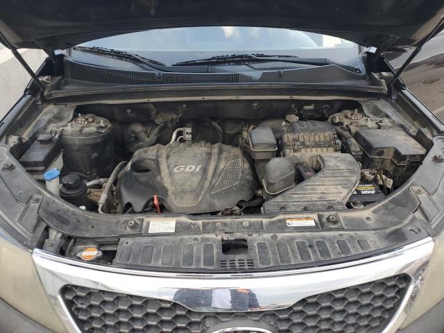 5XYKUDA68CG206429 - 2012 KIA SORENTO EX BLACK photo 11