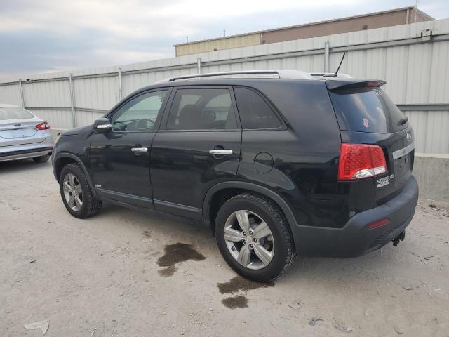 5XYKUDA68CG206429 - 2012 KIA SORENTO EX BLACK photo 2