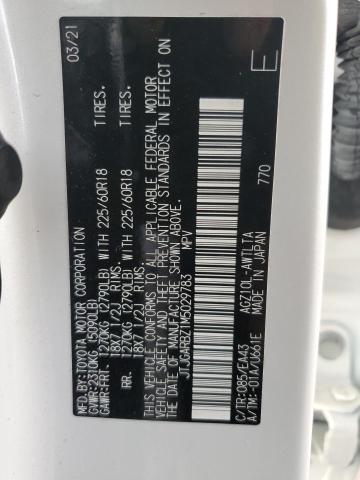 JTJGARBZ1M5029783 - 2021 LEXUS NX 300 BASE 白色 照片 13