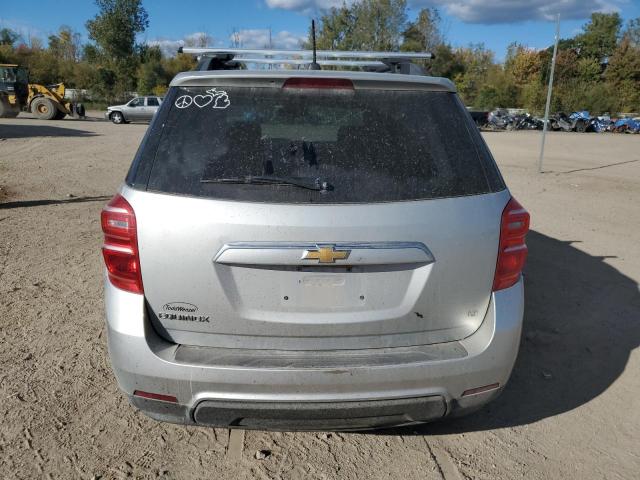 2GNALCEK4H1574177 - 2017 CHEVROLET EQUINOX LT SILVER photo 6