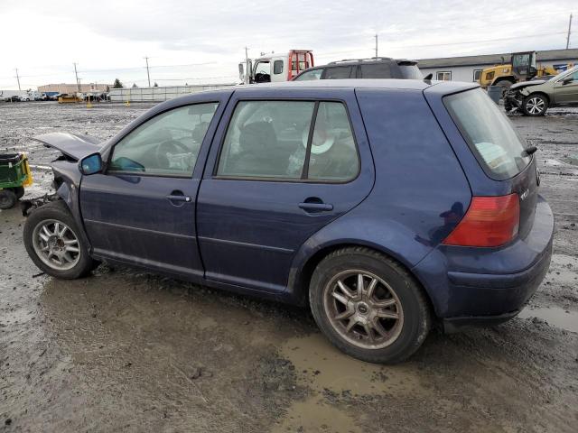 9BWGP61J924023055 - 2002 VOLKSWAGEN GOLF GLS TDI BLUE photo 2