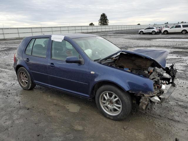 9BWGP61J924023055 - 2002 VOLKSWAGEN GOLF GLS TDI BLUE photo 4