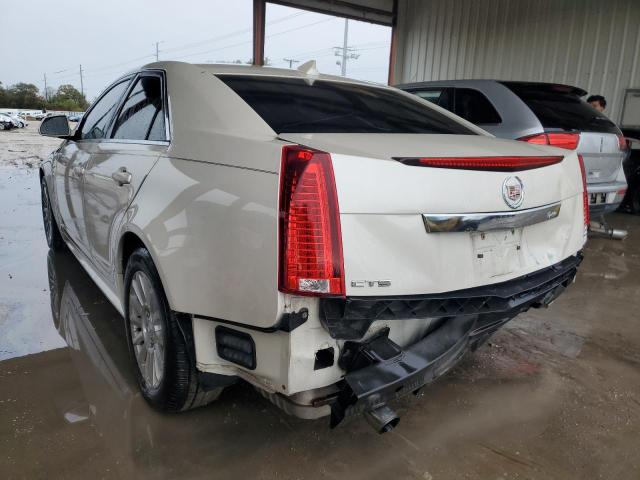 1G6DA5E59C0126347 - 2012 CADILLAC CTS WHITE photo 2