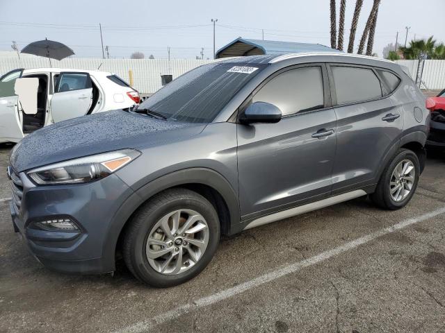 KM8J33A47JU725826 - 2018 HYUNDAI TUCSON SEL GRAY photo 1