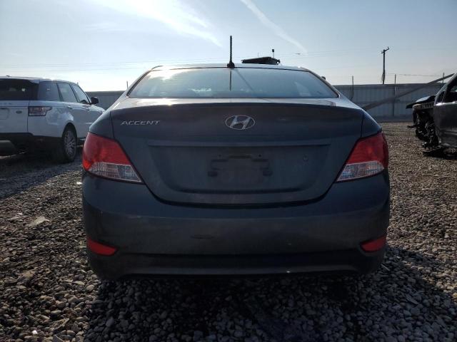 KMHCT4AEXCU174091 - 2012 HYUNDAI ACCENT GLS GRAY photo 6