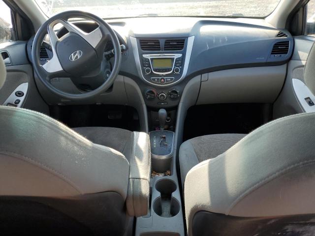 KMHCT4AEXCU174091 - 2012 HYUNDAI ACCENT GLS GRAY photo 8